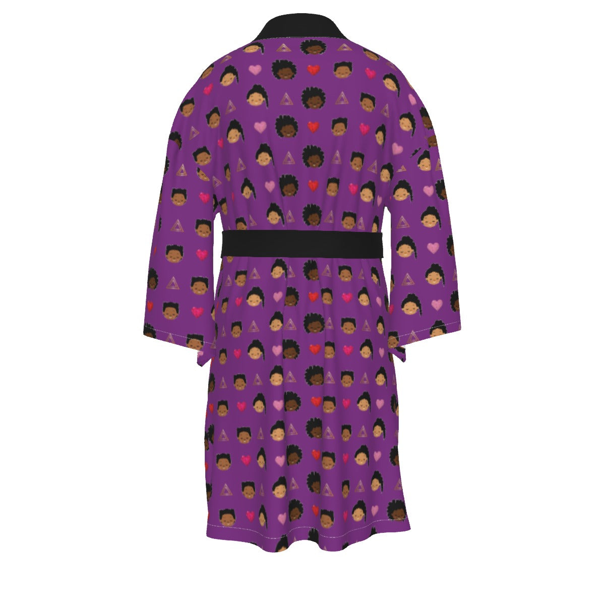 Royal Purple Kid's Satin Robe
