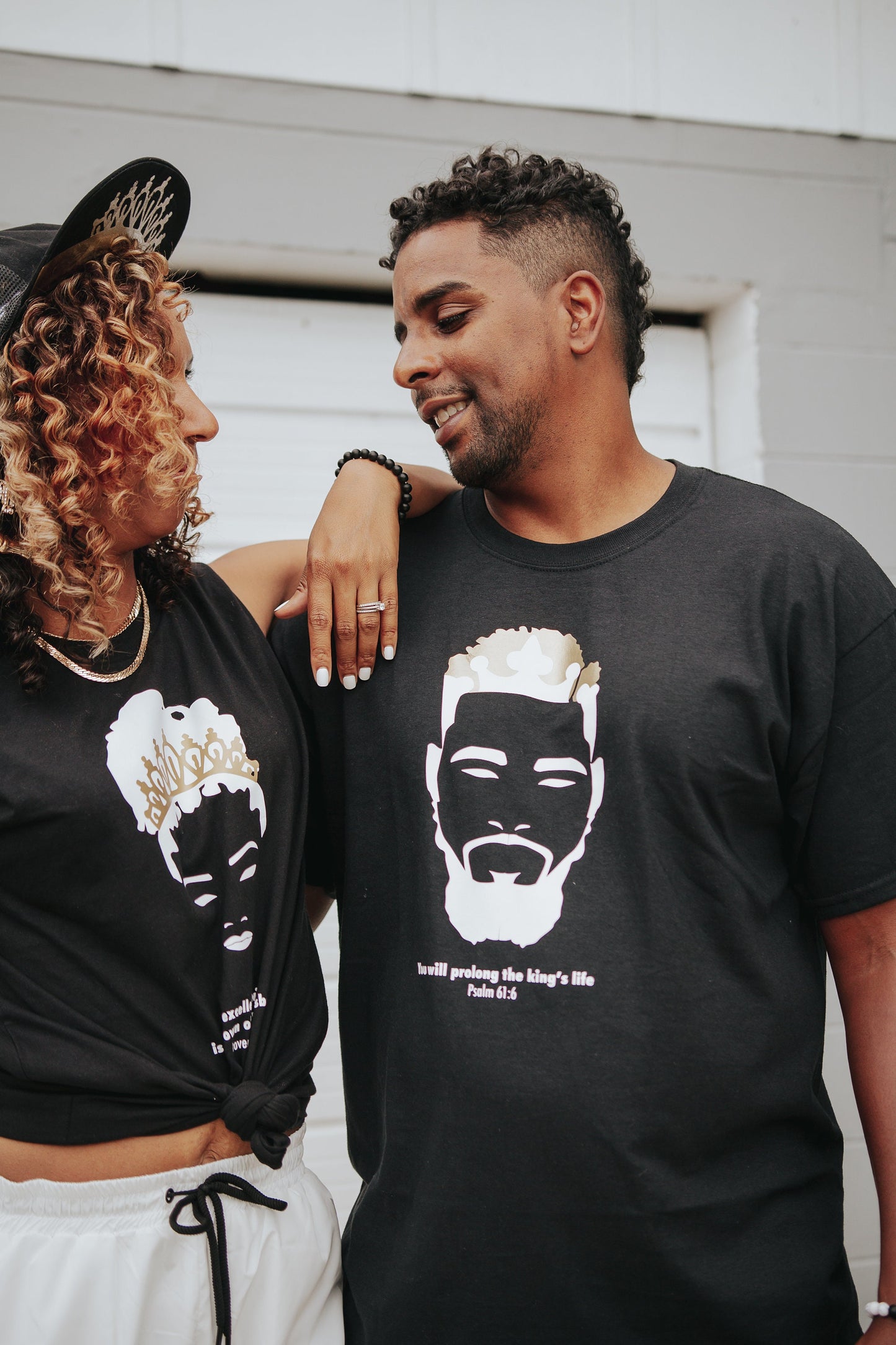 Matching Outfits for Couples Gifts for Him and Her King and Queen Couple  Shirts 