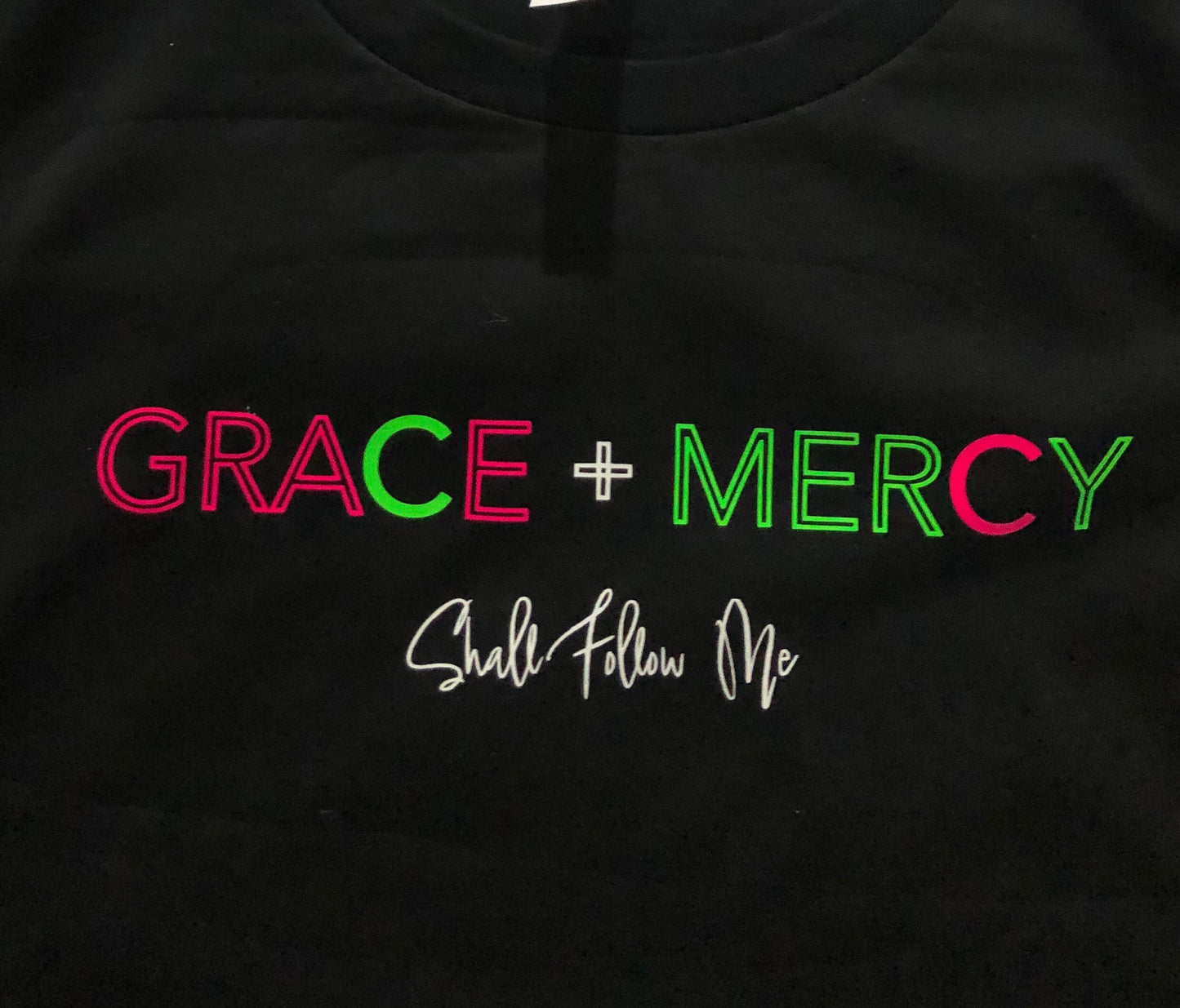 Grace, Mercy, Christian Tee, Christian Shirt, Cross Tee, Jesus Shirt, Religious Apparel, Loved Shirt, Church Shirts, Christian Tee for Women